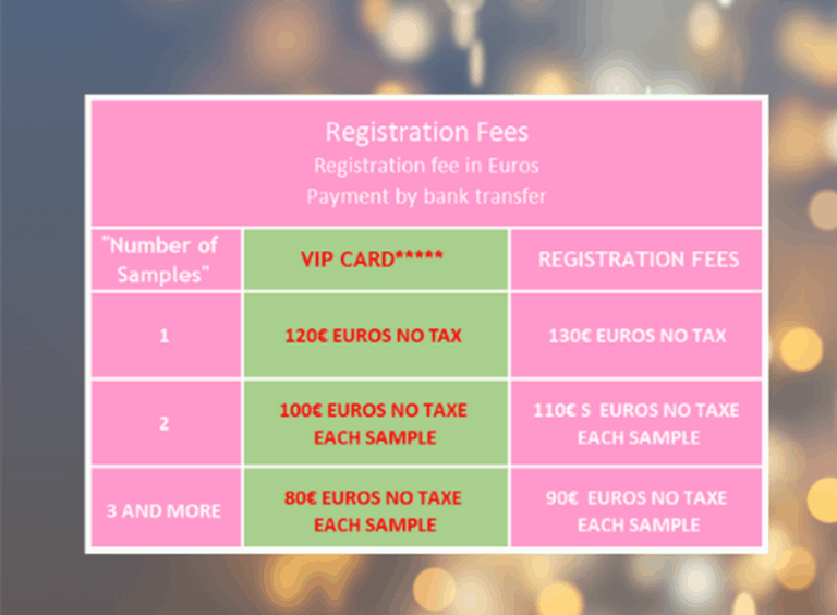 TARIF PARTICIPATION CONCOURS 2024